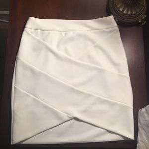 White skirt